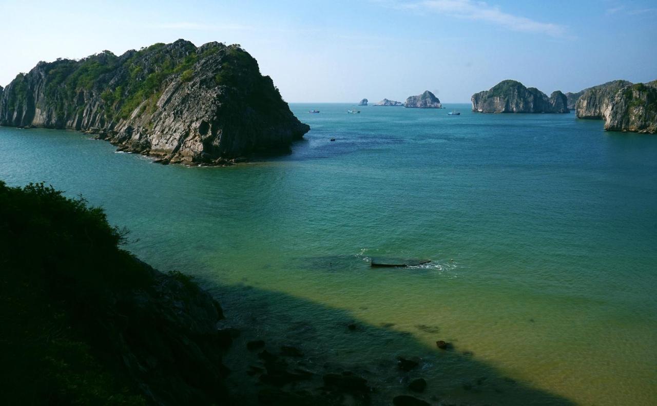 Готель Gieng Ngoc Sea Moutain View Cat Ba Dong Khe Sau Екстер'єр фото